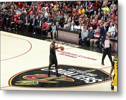 Lebron James Metal Print featuring the photograph Lebron James #30 by Nathaniel S. Butler