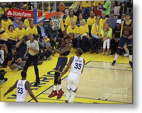 Lebron James Metal Print featuring the photograph Lebron James #32 by Joe Murphy