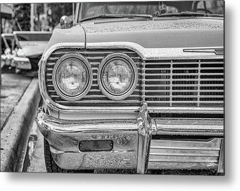 1964 Metal Print featuring the photograph 1964 Chevrolet Impala Hardtop #4 by Gestalt Imagery