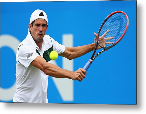 England Metal Print featuring the photograph Aegon Championships - Day Three #4 by Clive Brunskill