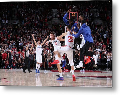 Nba Pro Basketball Metal Print featuring the photograph Blake Griffin by Sam Forencich