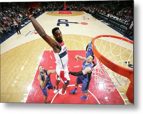 Nba Pro Basketball Metal Print featuring the photograph Jeff Green by Ned Dishman