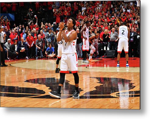 Kyle Lowry Metal Print featuring the photograph Kyle Lowry #4 by Jesse D. Garrabrant