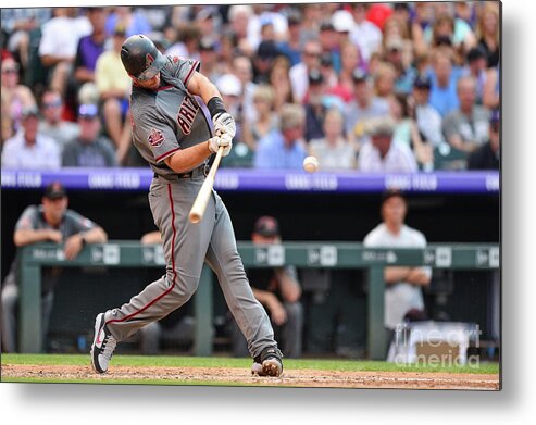 People Metal Print featuring the photograph Paul Goldschmidt #4 by Dustin Bradford