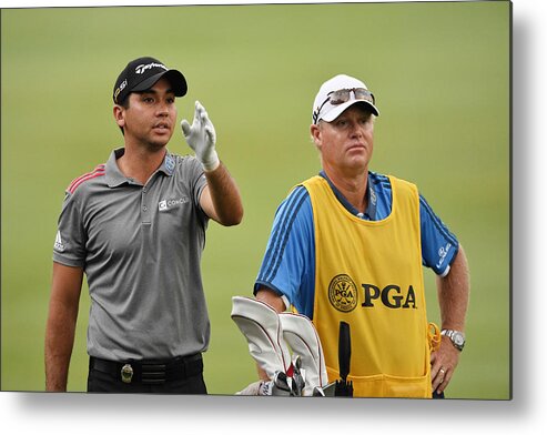 People Metal Print featuring the photograph PGA Championship - Round Three #4 by Stuart Franklin