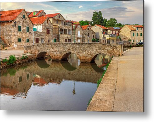 Vrboska Metal Print featuring the photograph Vrboska, Hvar - Croatia #4 by Joana Kruse