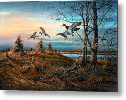 Redlin Terry Metal Print featuring the painting Terry Redlin #46 by Terry Redlin