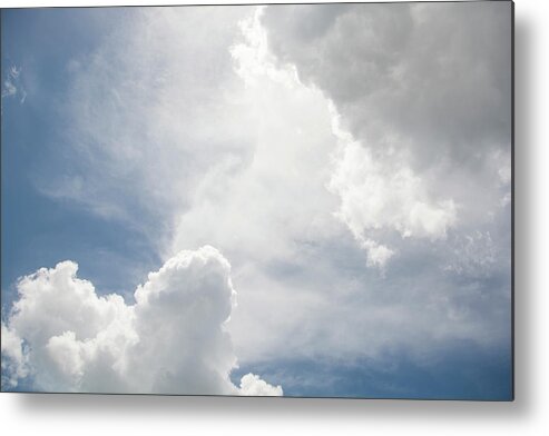 Sky Metal Print featuring the photograph Cloudscape #7 by Carolyn Hutchins