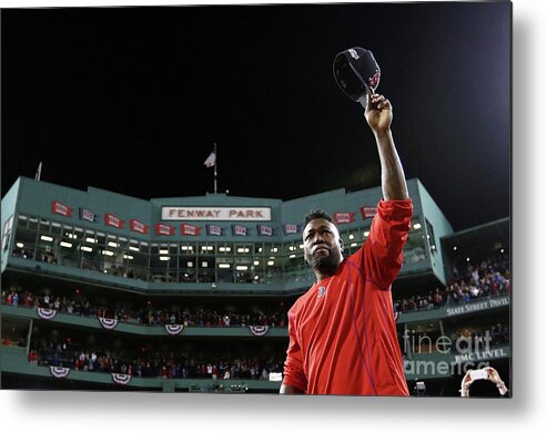People Metal Print featuring the photograph David Ortiz by Maddie Meyer