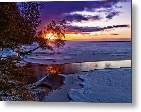 Sunrise Metal Print featuring the photograph 5 Degree Sunrise by Joe Holley