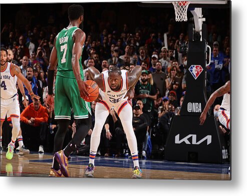 Nba Pro Basketball Metal Print featuring the photograph Julius Randle by Nathaniel S. Butler