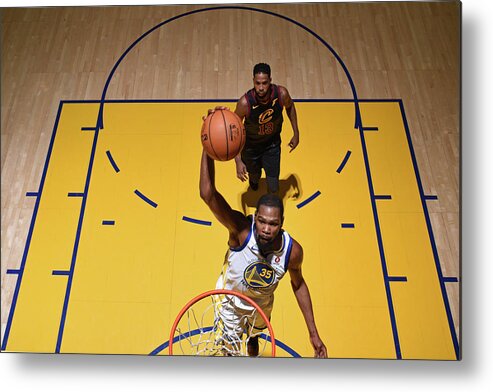 Kevin Durant Metal Print featuring the photograph Kevin Durant #5 by Garrett Ellwood
