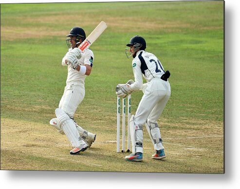 England Metal Print featuring the photograph Middlesex v Yorkshire - Specsavers County Championship: Division One #5 by Dan Mullan