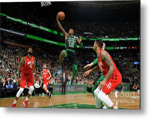 Terry Rozier Metal Print featuring the photograph Terry Rozier #5 by Brian Babineau