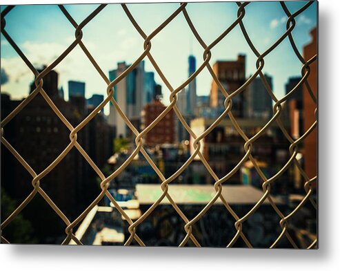New York Metal Print featuring the photograph New York City #56 by Songquan Deng