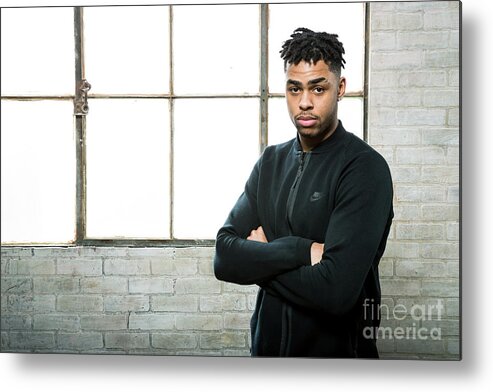 D'angelo Russell Metal Print featuring the photograph D'angelo Russell #6 by Nathaniel S. Butler