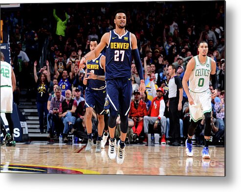 Nba Pro Basketball Metal Print featuring the photograph Jamal Murray by Bart Young