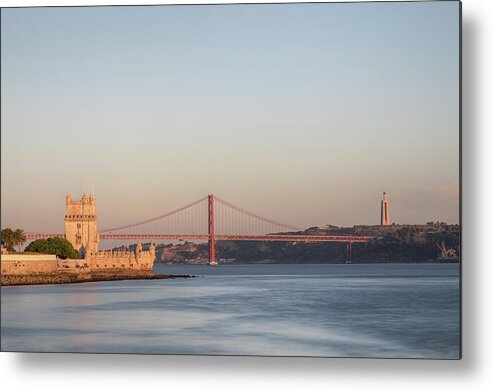 Belem Tower Metal Print featuring the photograph Lisbon - Portugal #6 by Joana Kruse