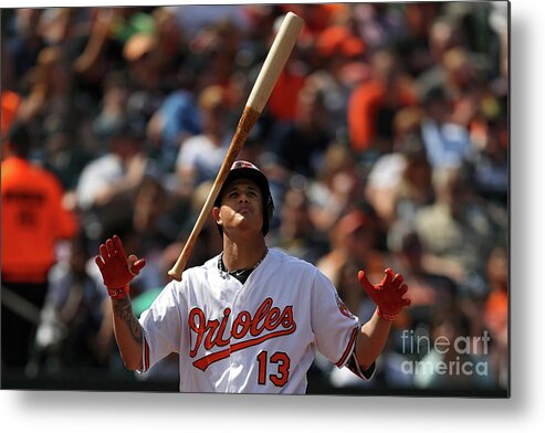 People Metal Print featuring the photograph Manny Machado by Patrick Smith