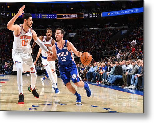 Nba Pro Basketball Metal Print featuring the photograph T.j. Mcconnell by Jesse D. Garrabrant