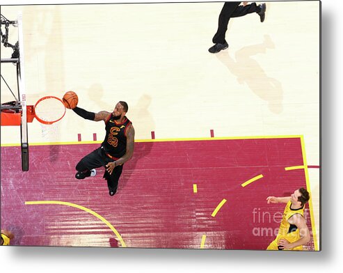 Lebron James Metal Print featuring the photograph Lebron James #62 by Nathaniel S. Butler