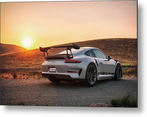 Cars Metal Print featuring the photograph #Porsche #911 #GT3RS #Print #64 by ItzKirb Photography