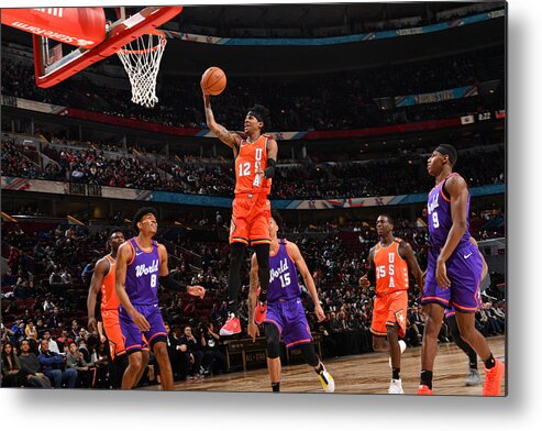 Nba Pro Basketball Metal Print featuring the photograph 2020 NBA All-Star - Rising Stars Game by Jesse D. Garrabrant