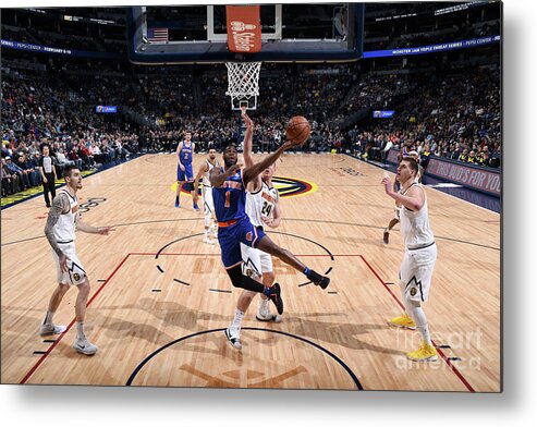 Emmanuel Mudiay Metal Print featuring the photograph Emmanuel Mudiay #7 by Garrett Ellwood