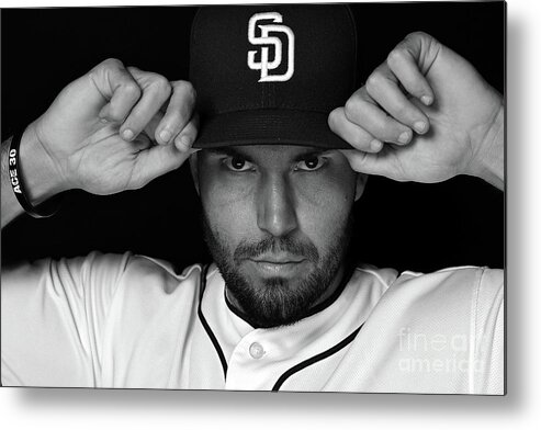 Media Day Metal Print featuring the photograph Eric Hosmer by Patrick Smith