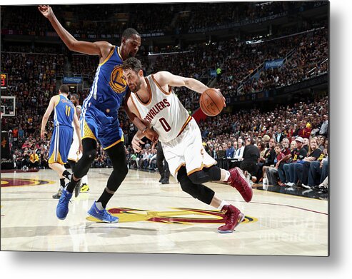 Playoffs Metal Print featuring the photograph Kevin Love by Nathaniel S. Butler