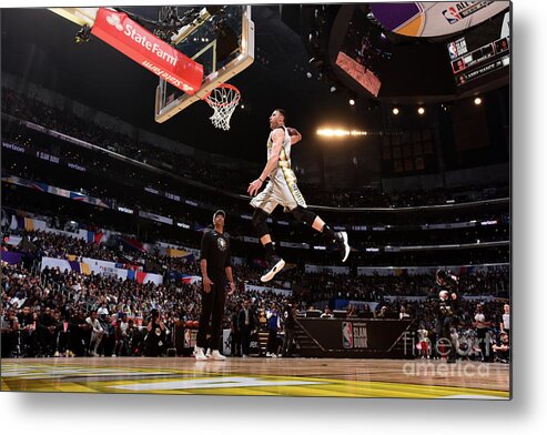 Larry Nance Jr Metal Print featuring the photograph Larry Nance by Andrew D. Bernstein