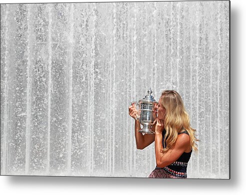 Tennis Metal Print featuring the photograph 2016 US Open - Day 14 #8 by Michael Reaves
