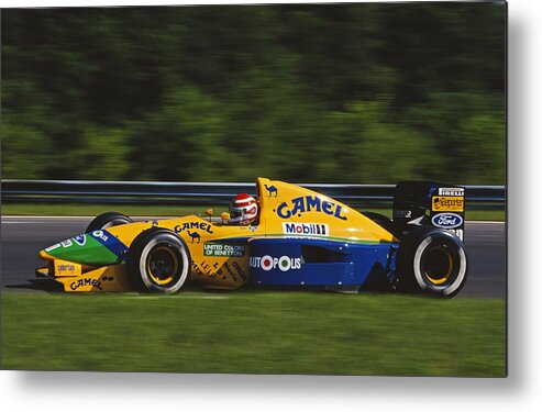 V8 Metal Print featuring the photograph Grand Prix of Hungary #8 by Pascal Rondeau