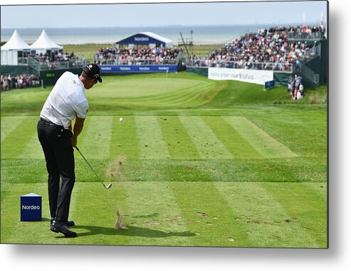 People Metal Print featuring the photograph Nordea Masters - Day Three #8 by Stuart Franklin