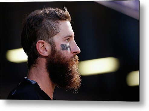 People Metal Print featuring the photograph Charlie Blackmon by Doug Pensinger