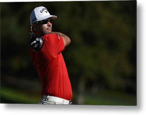 Ninth Hole Metal Print featuring the photograph Frys.com Open - Round One #9 by Robert Laberge
