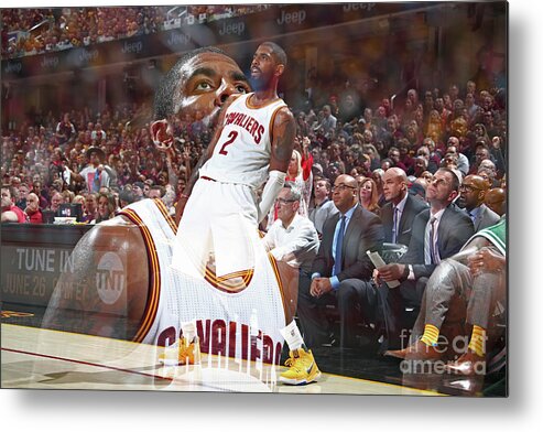 Kyrie Irving Metal Print featuring the photograph Kyrie Irving by Nathaniel S. Butler