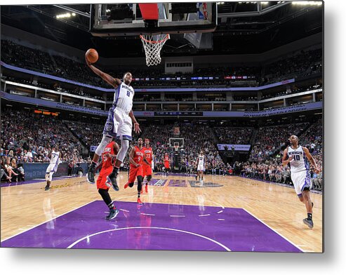 Rudy Gay Metal Print featuring the photograph Rudy Gay #9 by Rocky Widner