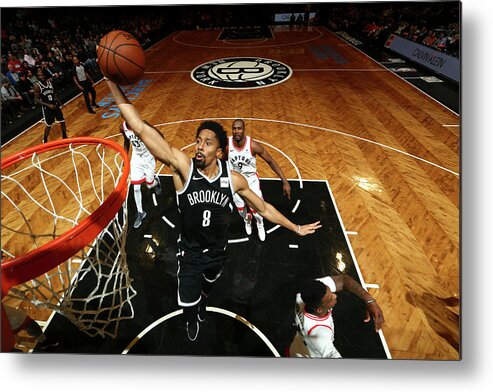 Spencer Dinwiddie Metal Print featuring the photograph Spencer Dinwiddie by Nathaniel S. Butler