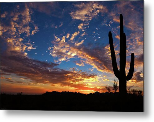 American Southwest Metal Print featuring the photograph A Blanket of Many Colors by Rick Furmanek