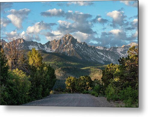Mount Sneffels Metal Print featuring the photograph A Different Road To Sneffels by Denise Bush