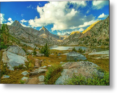Kings Canyon National Park Metal Print featuring the photograph A Morning in Evolution Basin by Doug Scrima