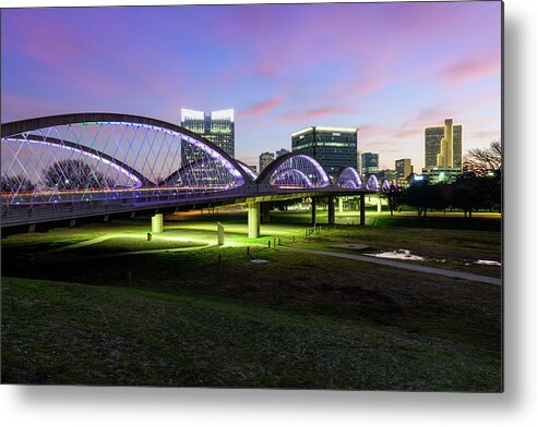 7th Street Bridge Metal Print featuring the photograph A Morning on 7th Street by Michael Scott