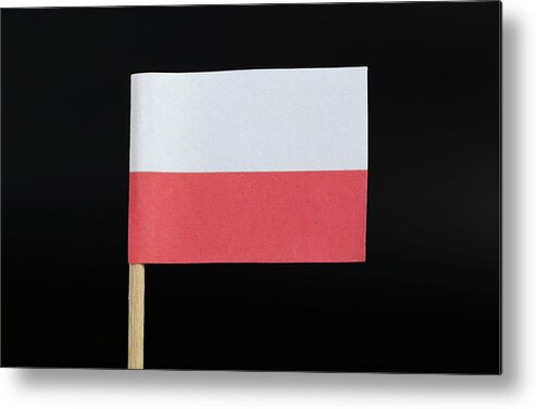 Poland Metal Print featuring the photograph Flag of Poland by Vaclav Sonnek