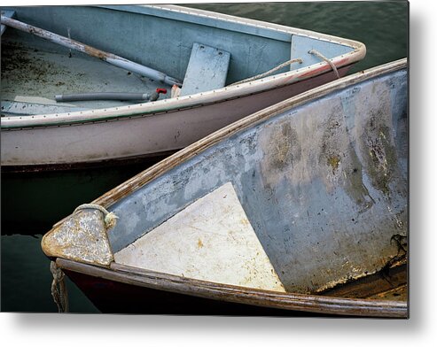 Dory Metal Print featuring the photograph A Pair of Dories by Rick Berk