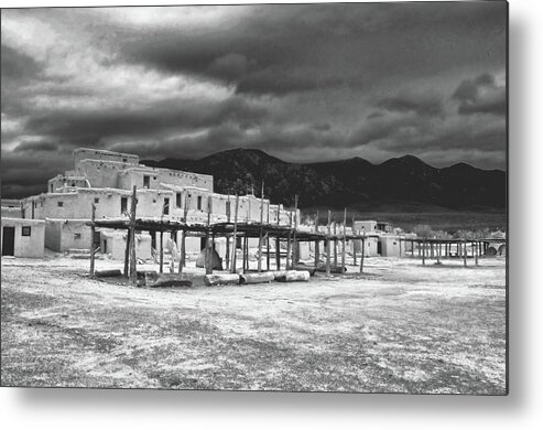In Focus Metal Print featuring the photograph A Pueblo by Segura Shaw Photography