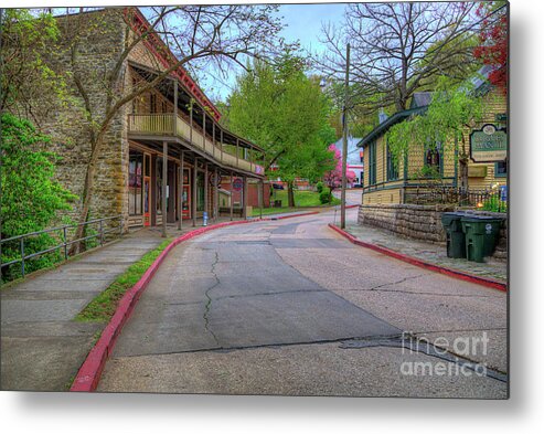 Travel Metal Print featuring the photograph A View Down Spring Street by Larry Braun