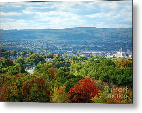 Travel Metal Print featuring the photograph A View Of Scranton by Amy Dundon