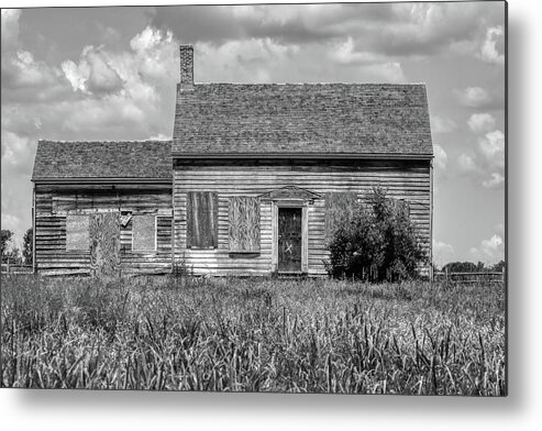 Farm House Metal Print featuring the photograph Abandon Farm Home of New Jersey by David Letts