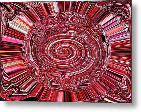 Abstract 5310 Metal Print featuring the digital art Abstract 5310 by Tom Janca